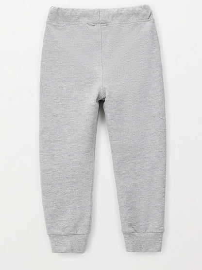 Ido pantaloni unisex bambino in cotone grigio per la primavera estate