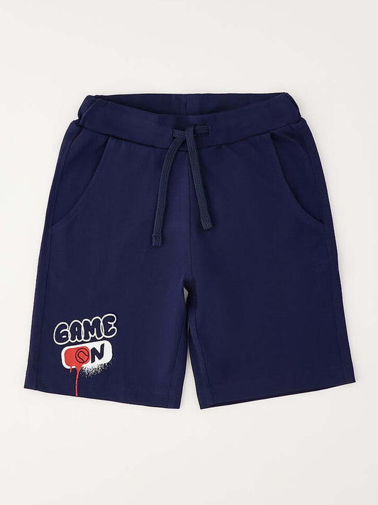 Shorts Ido BTS in blu per bambino unisex