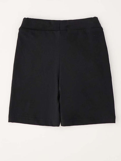 Shorts Idò unisex bambino neri comodi e versatili