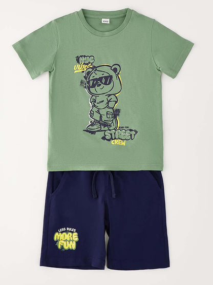 Completo bambino unisex iDo multicolore per la primavera-estate