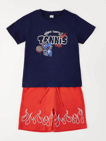 Completo unisex bambino Ido multicolore per primavera-estate