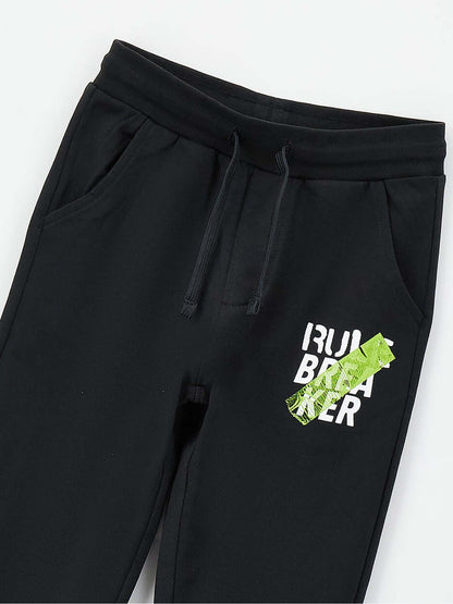 Pantaloni Ido bambini unisex in nero per la primavera