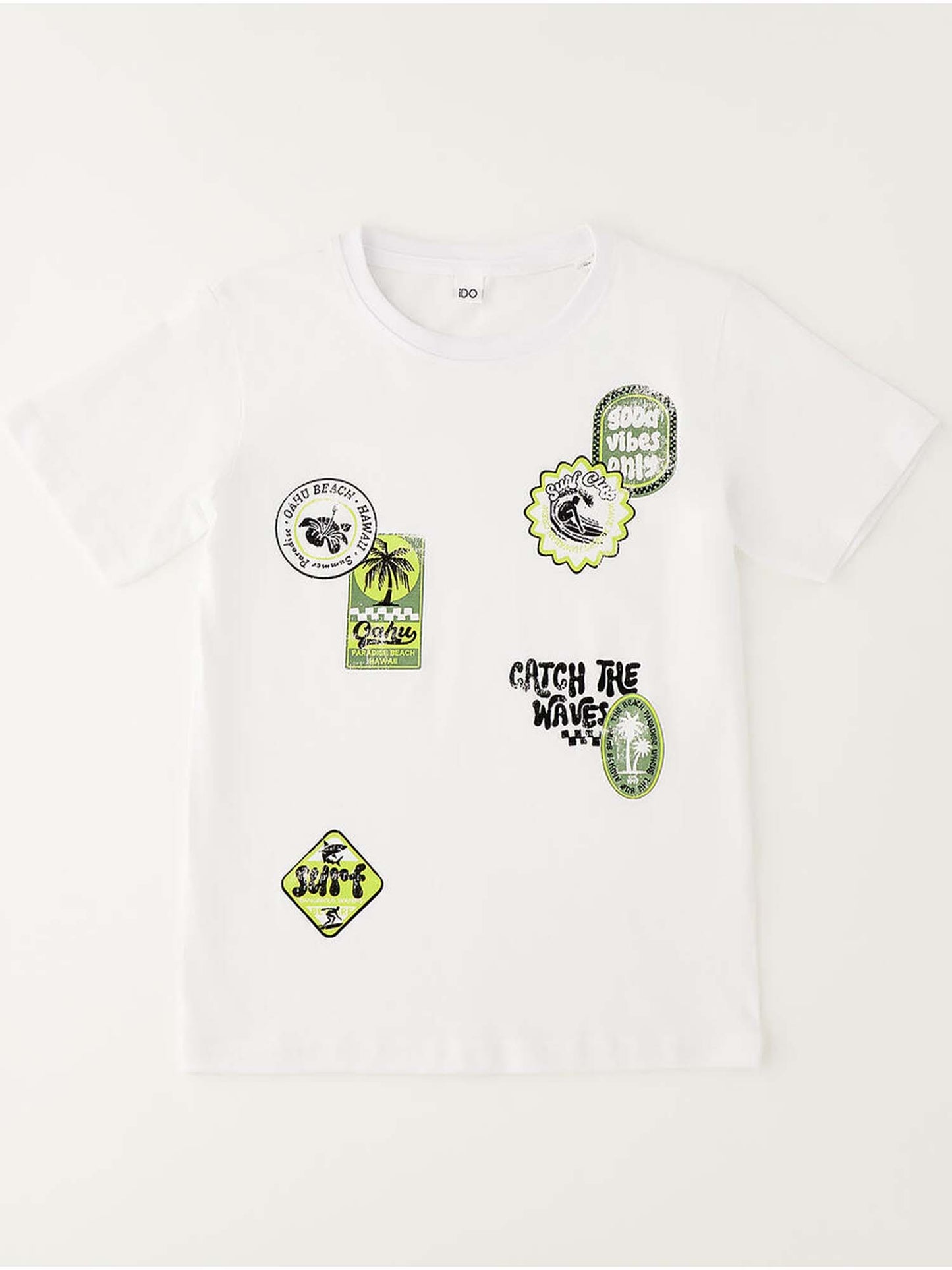 Ido BTS t-shirt a maniche corte unisex bambino bianca