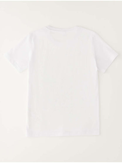 IDO BTS T-shirt a maniche corte unisex bambino bianca
