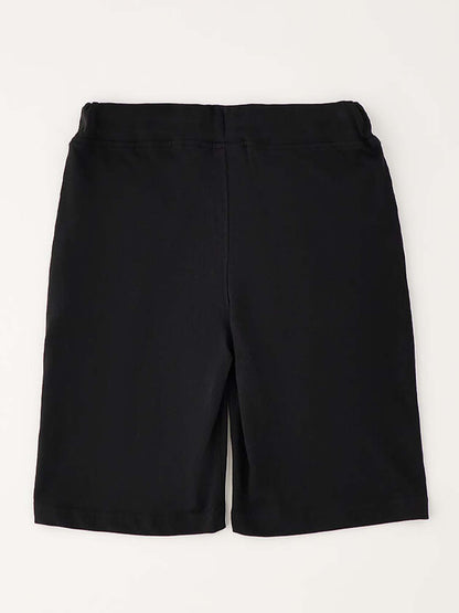 Bermuda unisex bambino Ido in nero, perfetti per l’estate