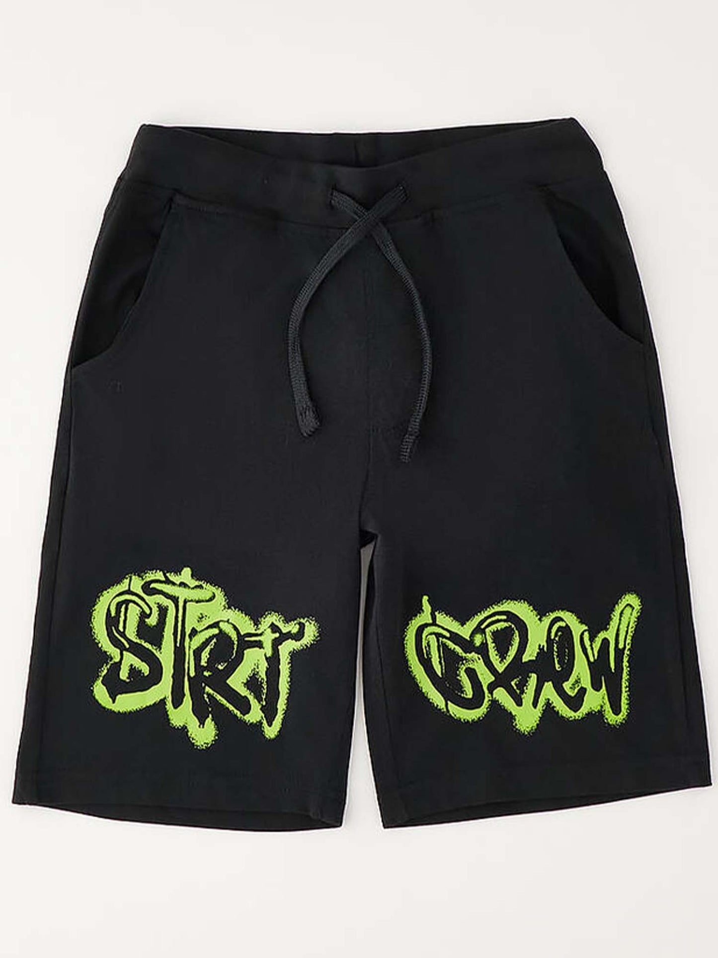 Ido Shorts Bermuda unisex bambino nero per la primavera