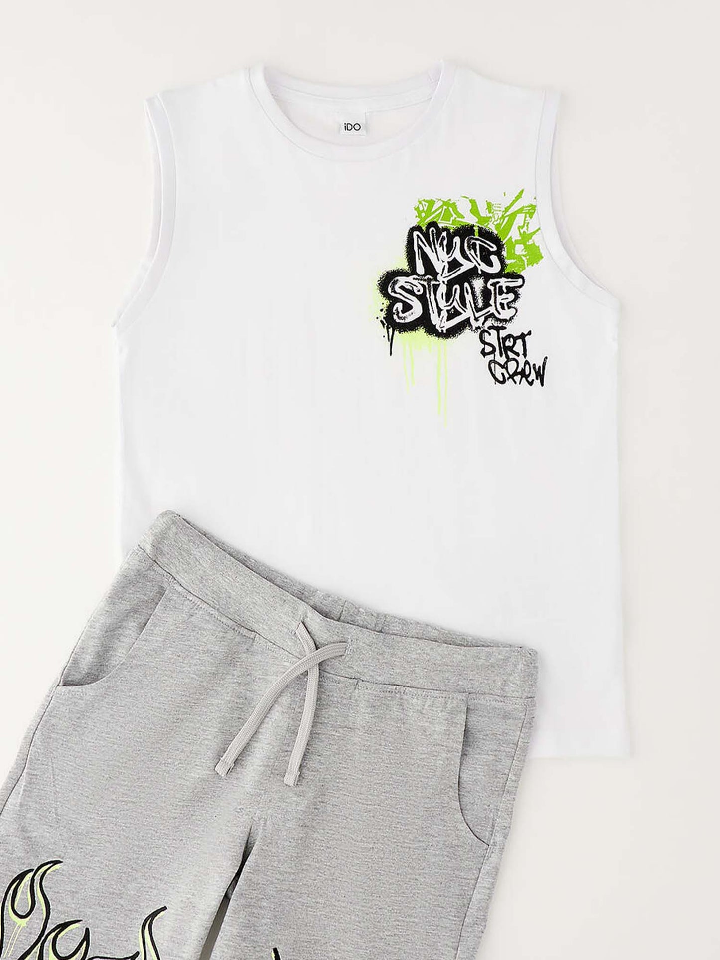 Completo Ido colorato per bambino unisex primavera estate