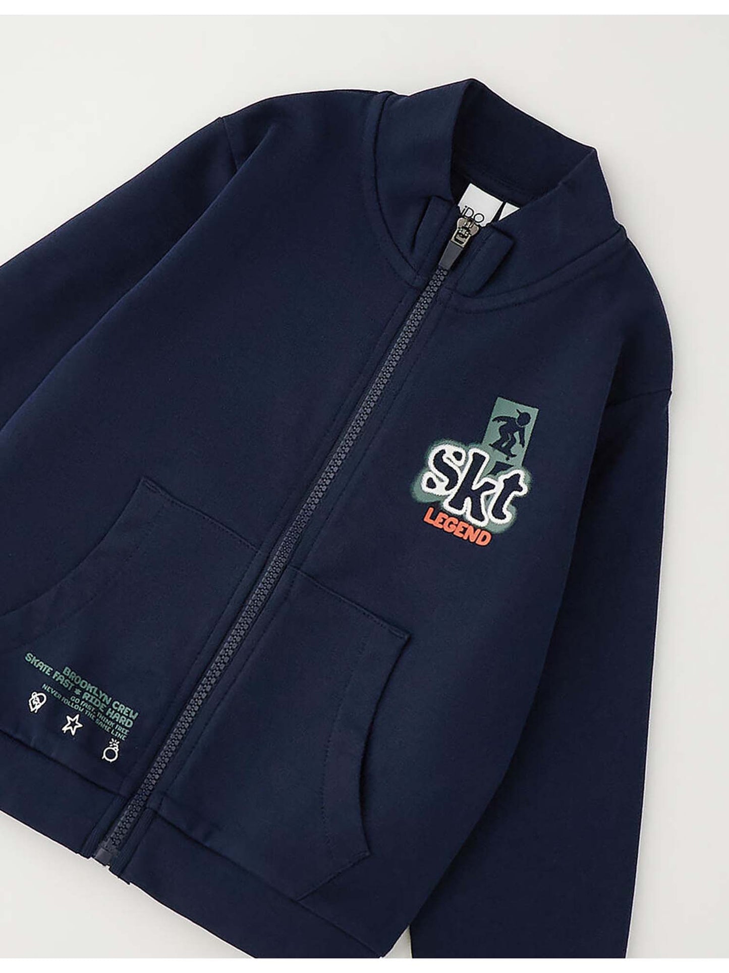Ido BTS, felpa Unisex bambino blu