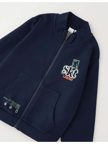 Ido BTS, felpa Unisex bambino blu