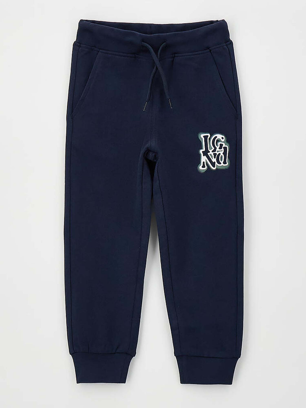 Ido bts pantalone, pantalone Unisex bambino blu