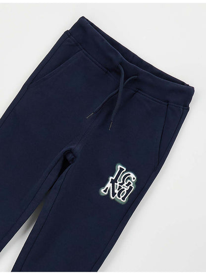 Ido bts pantalone, pantalone Unisex bambino blu