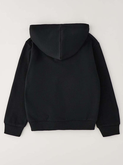 Ido 4H436 0658, felpa unisex bambino nera