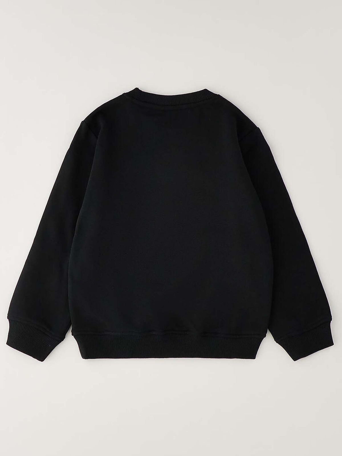 Ido 4H437 0658, felpa unisex bambino nera