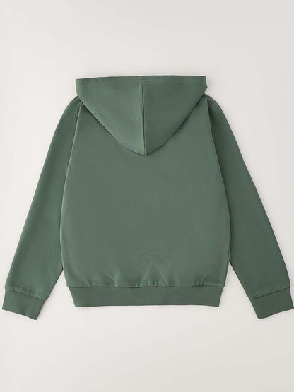 Ido Bts, felpa Unisex bambino verde