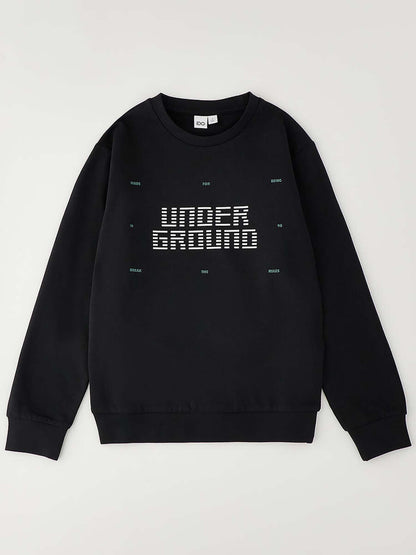 Ido Bts Felpa ft, felpa Unisex bambino nera