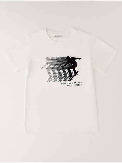 Ido BTS T-shirt mm, t-shirt a maniche lunghe Unisex bambino bianca