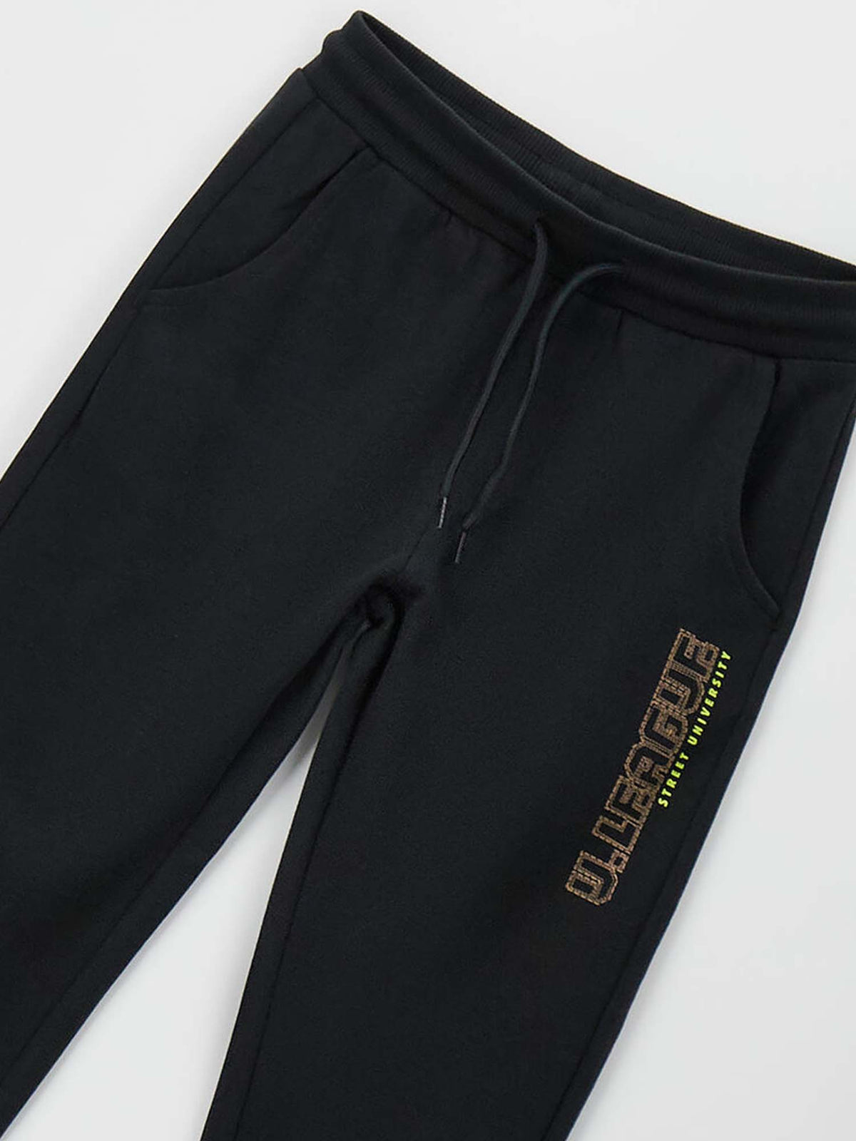 Ido 4H829 0658, pantalone unisex bambino nero