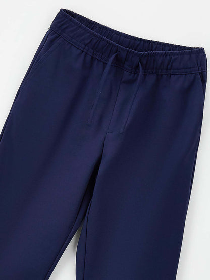 Pantaloni Ido Milano da bambino unisex blu per la primavera-estate