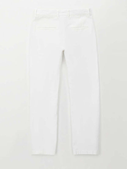 Pantaloni twill bianchi unisex bambino Ido