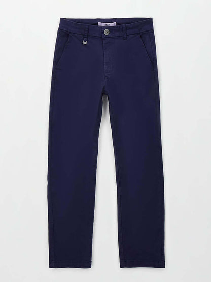 Pantaloni twill blu da bambino unisex by Ido