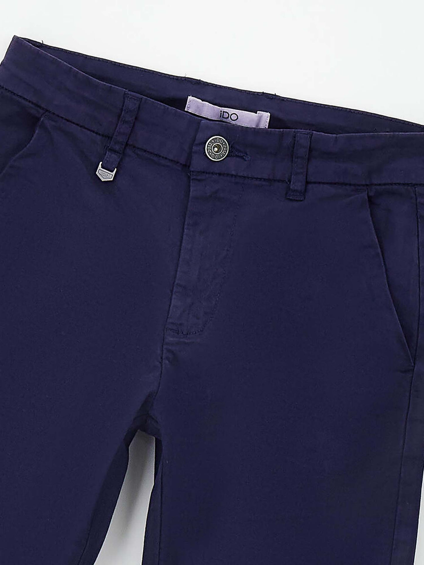 Pantaloni twill blu da bambino unisex by Ido