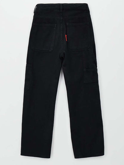Pantaloni twill neri per bambino unisex Ido