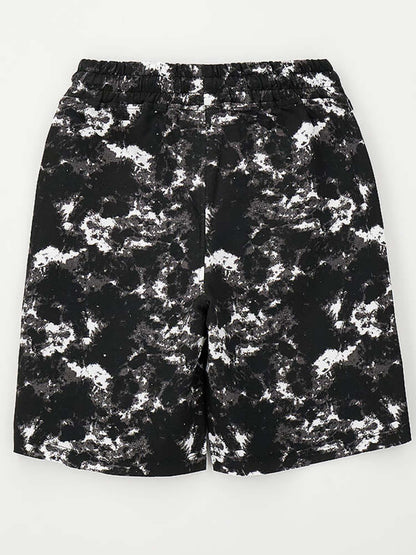 Bermuda felpa Ido nero unisex bambino per la primavera