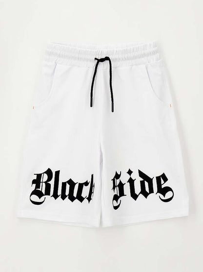 Shorts in felpa bianchi per bambino unisex Ido