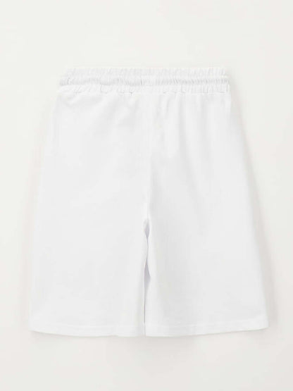 Shorts in felpa bianchi per bambino unisex Ido