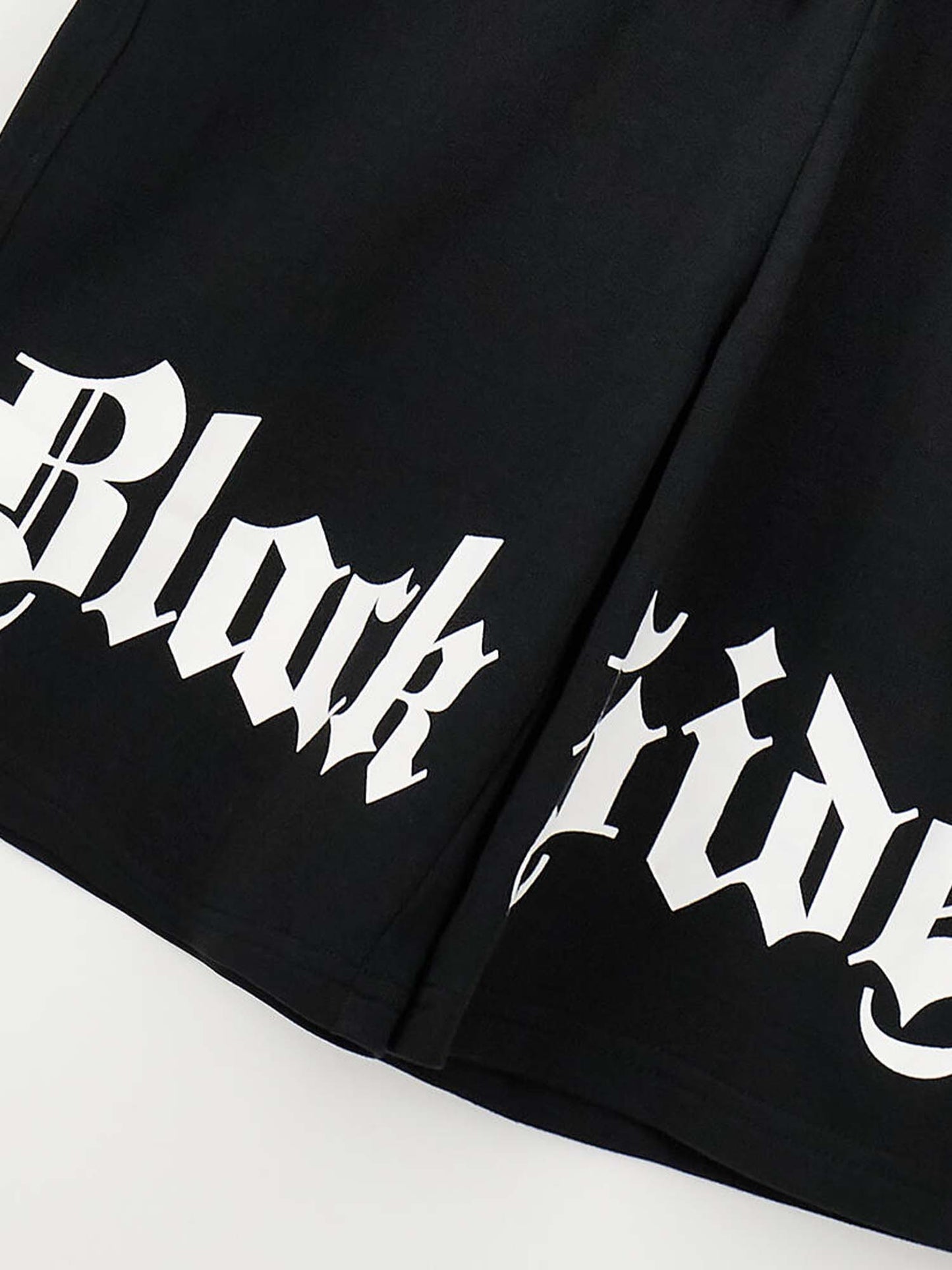 Short felpa nero per bambino unisex Ido