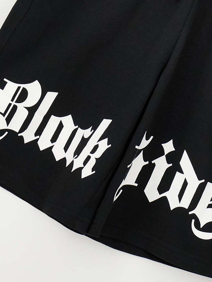 Short felpa nero per bambino unisex Ido