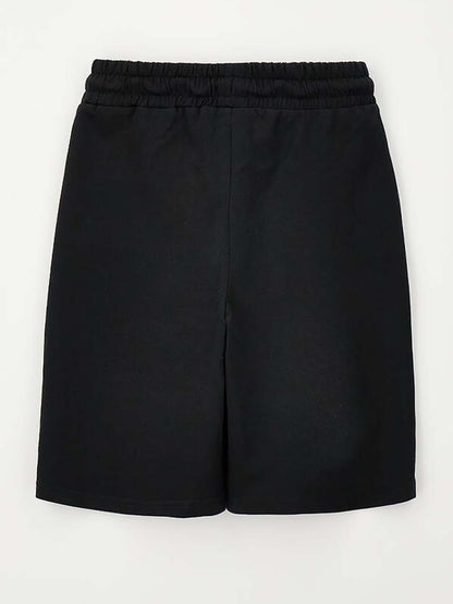 Short felpa nero per bambino unisex Ido