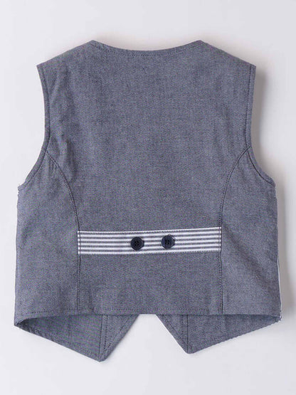IDO GILET - BIANCO-BLU