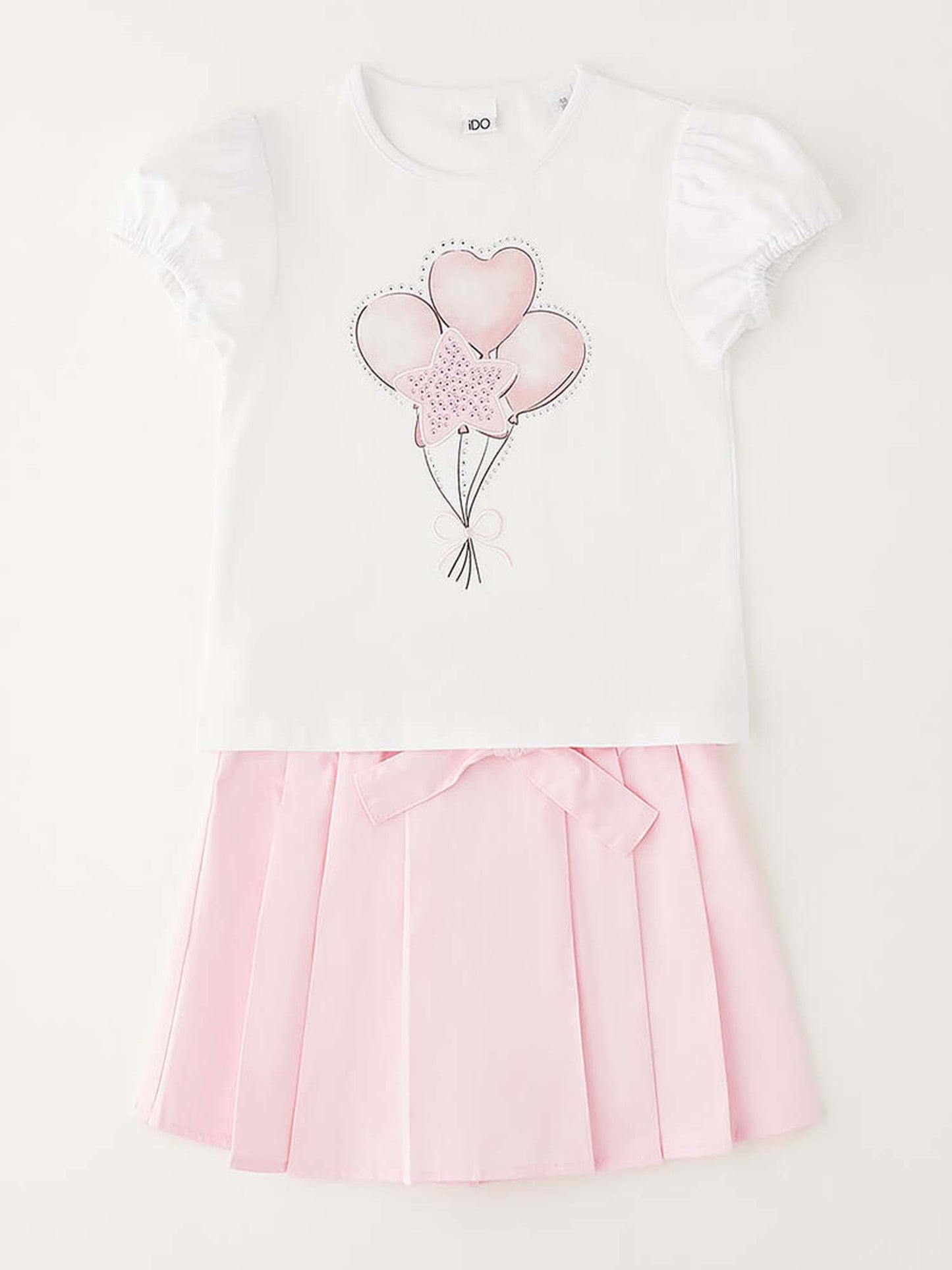 Ido completo due pezzi unisex bambino multicolore per primavera estate