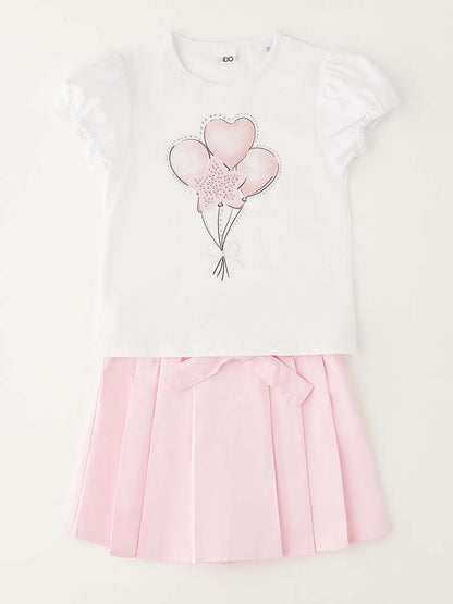 Ido completo due pezzi unisex bambino multicolore per primavera estate