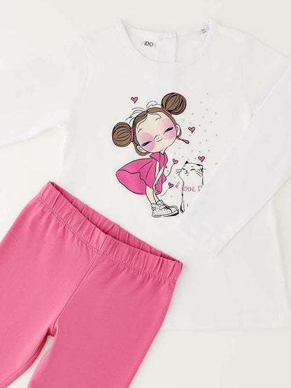 Completo unisex bambino Ido multicolore per la primavera