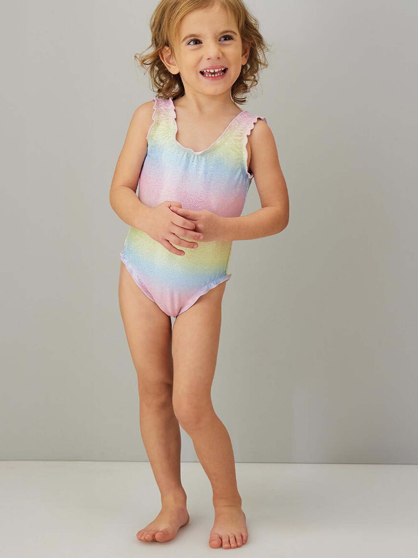 Costume da bagno multicolore per bambino e bambina Ido