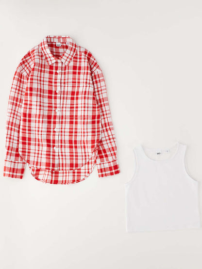 Completo unisex bambino IDO in multicolore per primavera estate