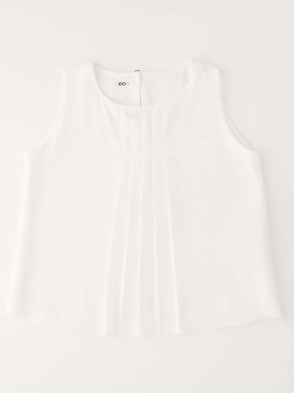 Ido canotta unisex bambino bianca leggera e confortevole