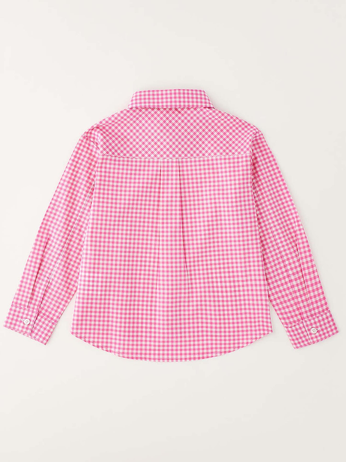 Ido camicia a manica lunga unisex bambino rosa