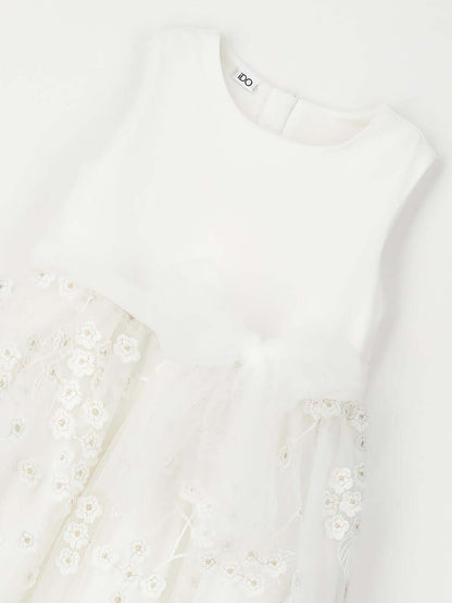 Ido vestito bianco unisex bambino