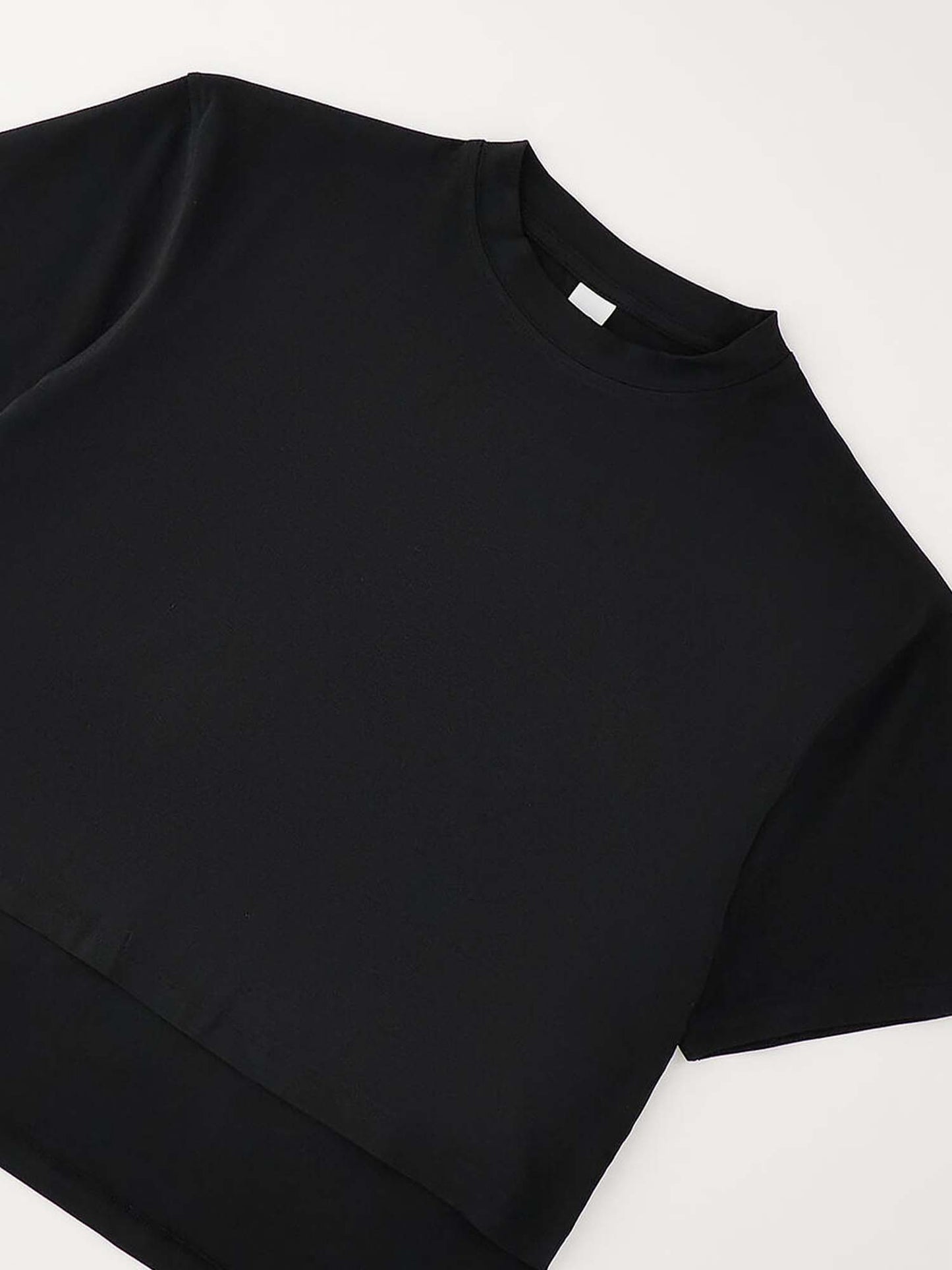 T-shirt maniche corte Idò in nero per bambino unisex