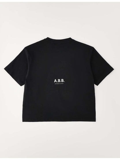T-shirt maniche corte Idò in nero per bambino unisex