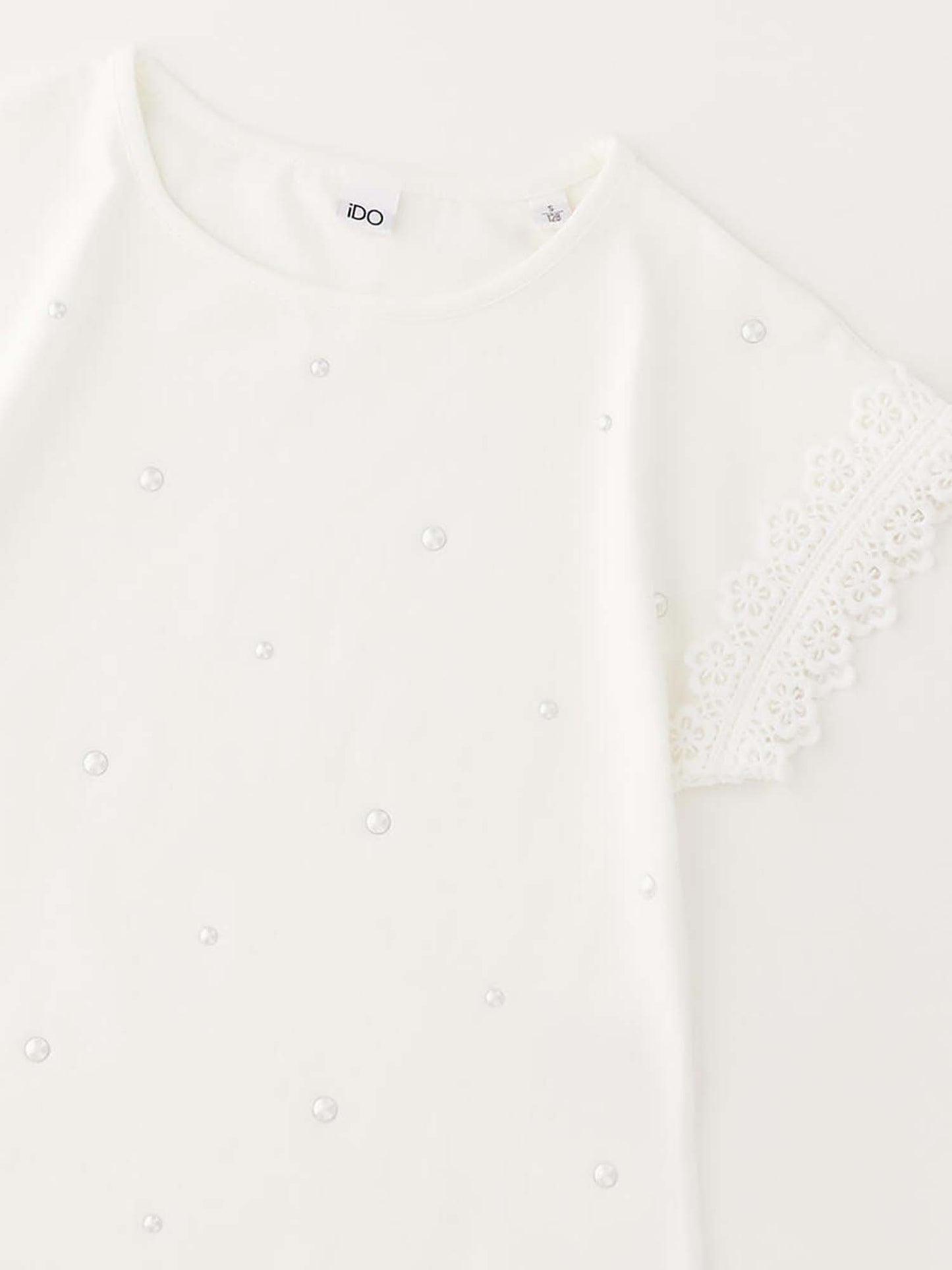 Canotta bianca unisex bambino Ido, perfetta per la primavera