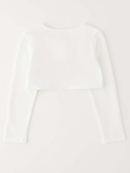Ido coprispalle bianco unisex bambino per la primavera-estate
