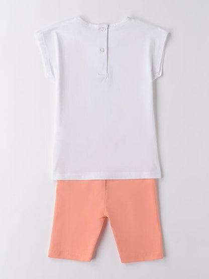 IDO BTS T-SHIRT+SHOR - BIANCO