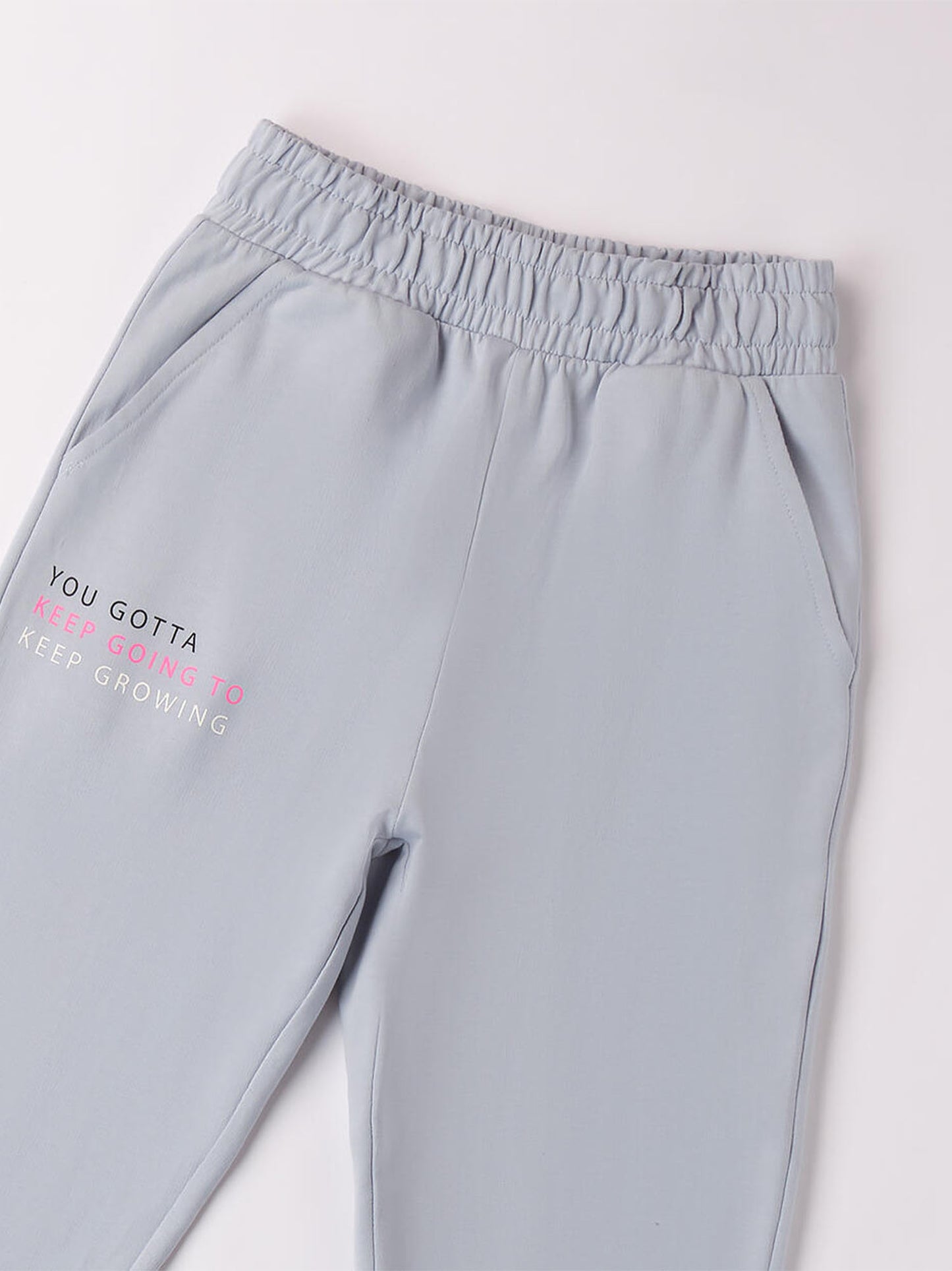 PANTALONE JOGGING IDO RAGAZZA CELESTE
