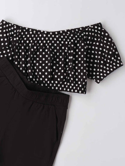 IDO BTS TOP+SHORT - NERO