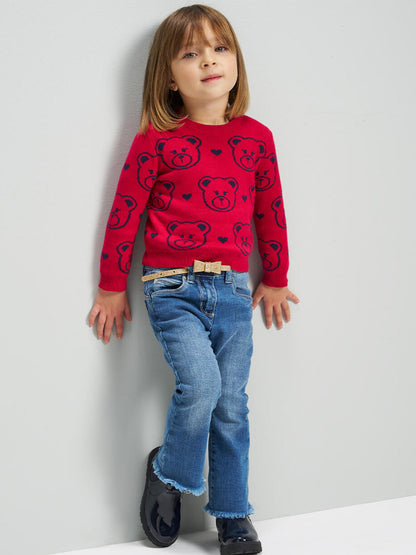 DENIM A ZAMPA IDO DA BAMBINA BLU JEANS