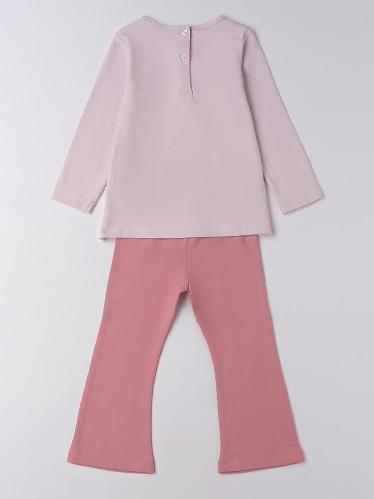 COMPLETO MAGLIA+LEGGINGS IDO DA BAMBINA ROSA